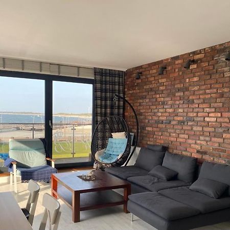Apartament Blekitny Przy Latarni Ujście-Darłowskie Eksteriør bilde