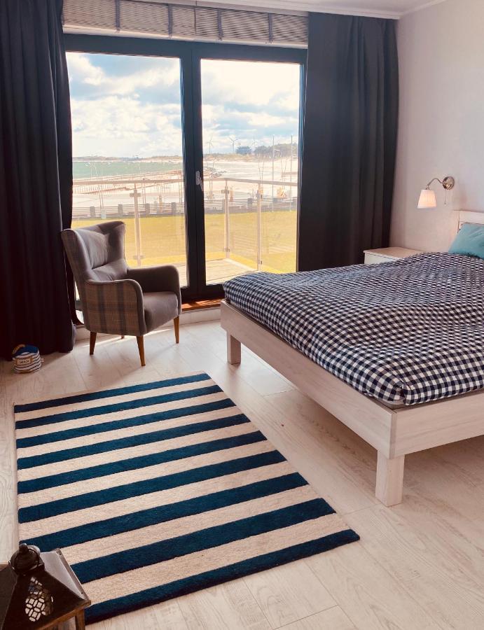 Apartament Blekitny Przy Latarni Ujście-Darłowskie Eksteriør bilde