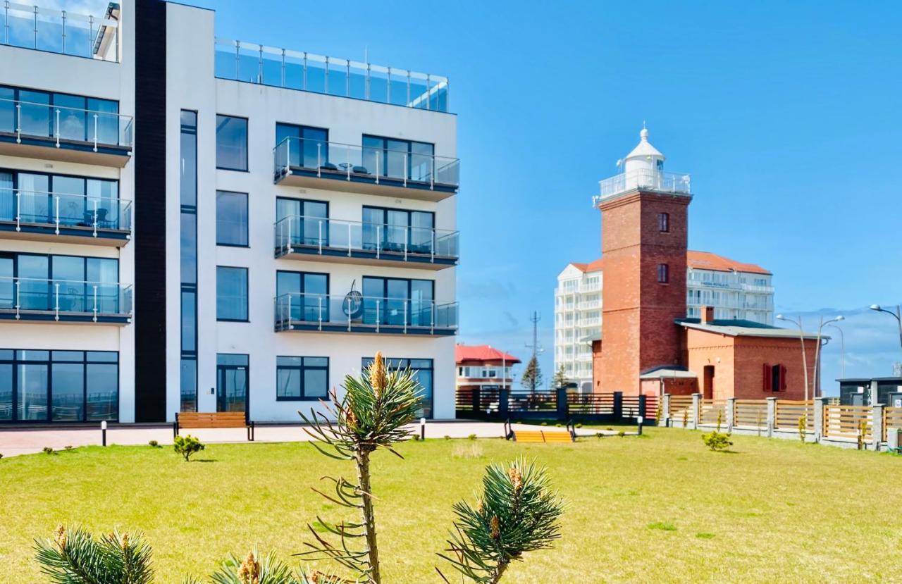 Apartament Blekitny Przy Latarni Ujście-Darłowskie Eksteriør bilde